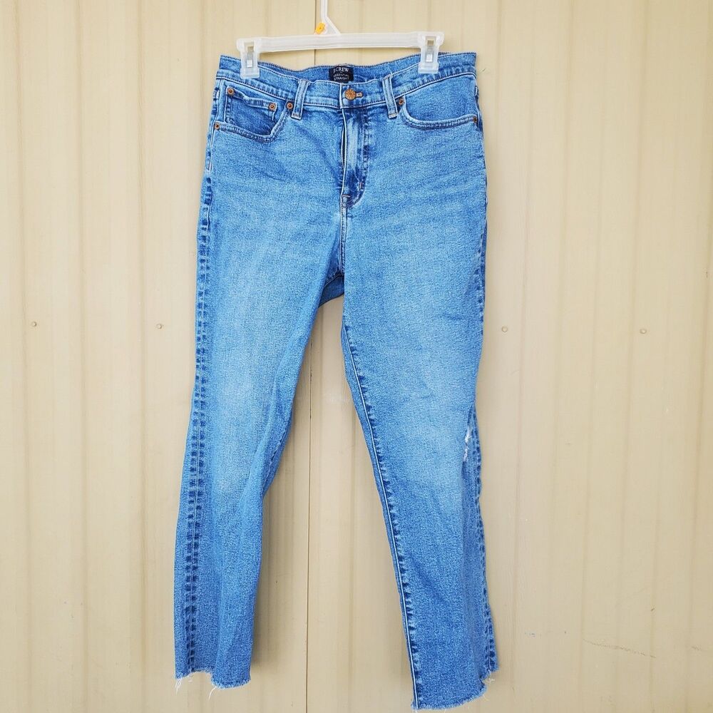J.crew Essential Straight Jeans Size 29